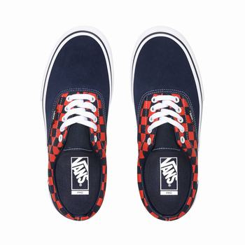 Damske Skate Obuv Vans Checkerboard Era Pro Námornícka Modrá/Oranžové VA60CPRYA